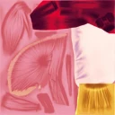 ผมมวยโบสีแดง