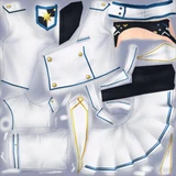 เสื้อคลุม Magical สีขาว