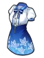 เดรส Blue Bloom