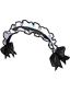 ที่คาดผมโบสีดำ