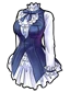 เดรส Magic Blue