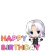 สติกเกอร์ Happy Birthday (Max)